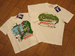 070509 VSE」「江ノ電」＆スヌーピーの小田急百貨店オリジナルTシャツ 